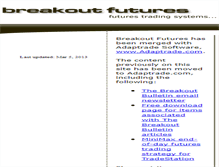 Tablet Screenshot of breakoutfutures.com